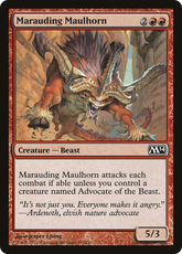 Bate-chifre Saqueador / Marauding Maulhorn - Magic: The Gathering - MoxLand